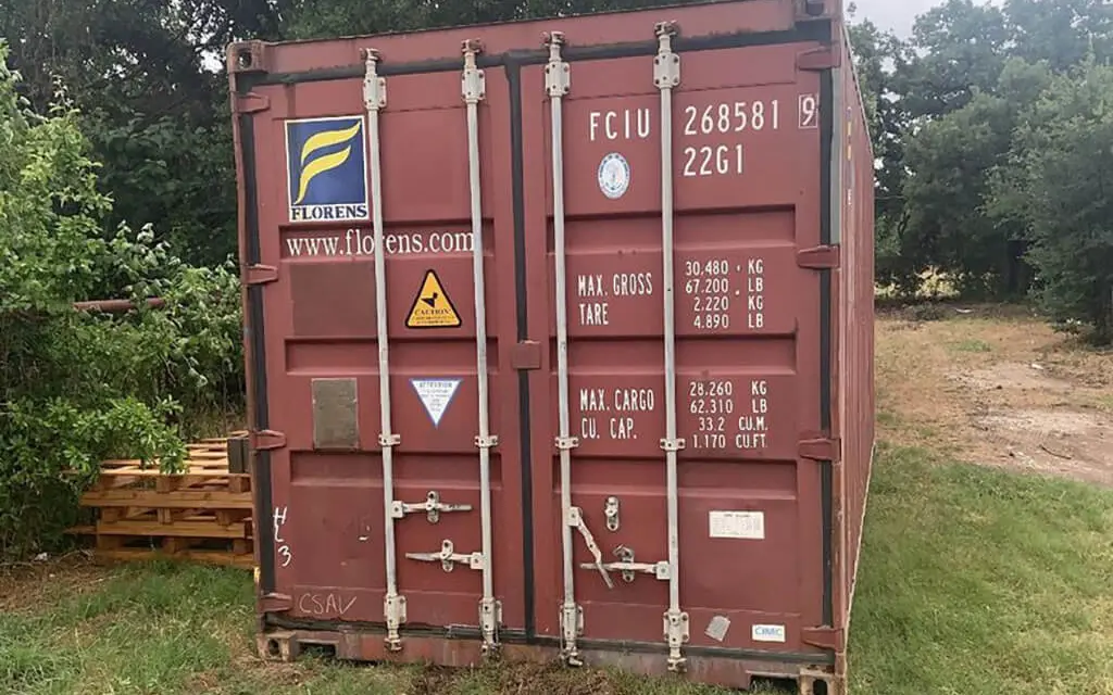20-foot Shipping Container - Weights and Dimensions - Blog