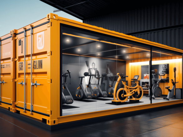 Shipping Container Gym