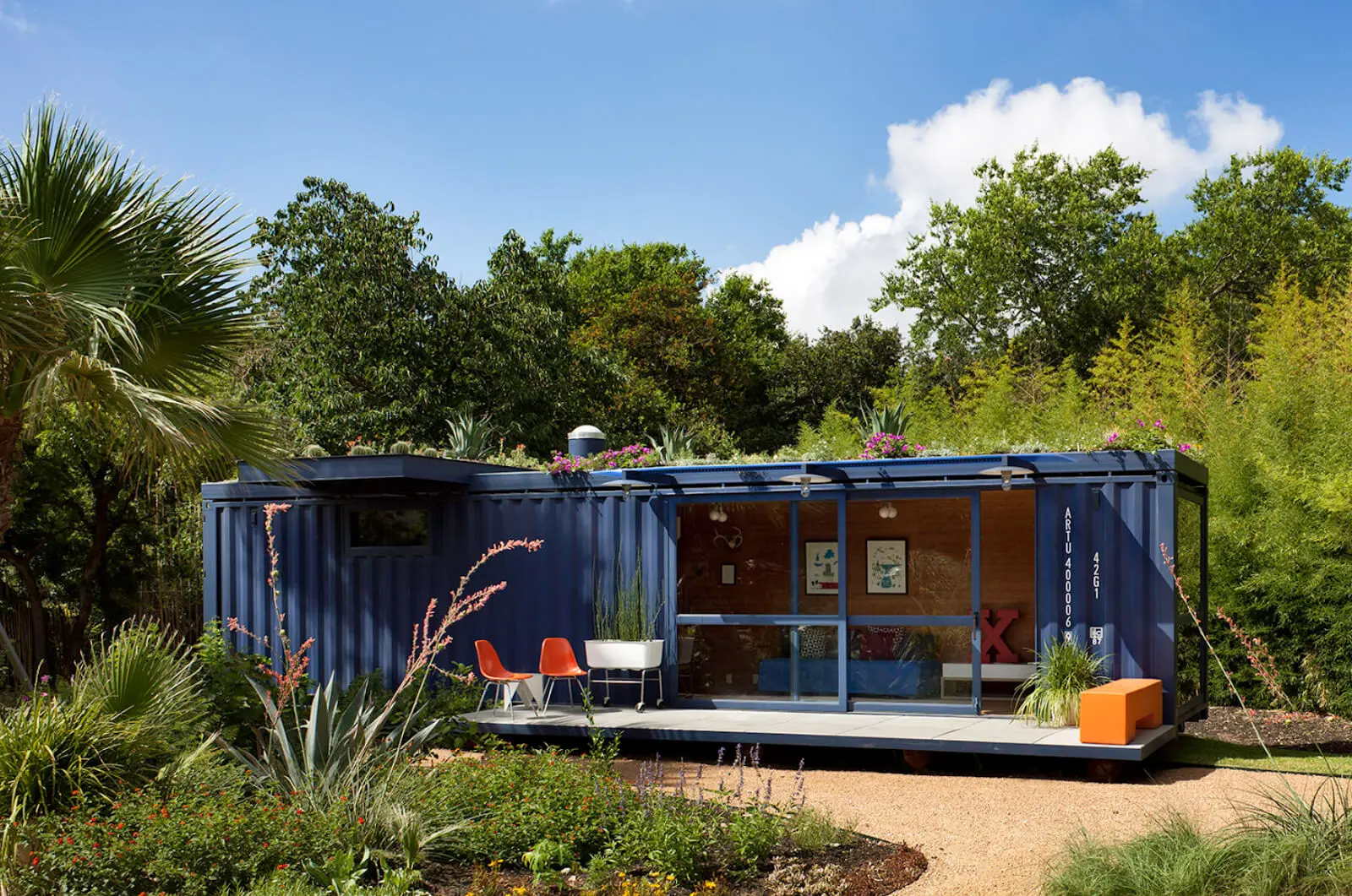 Turn Your Shipping Container Into the Ultimate Garden Shed