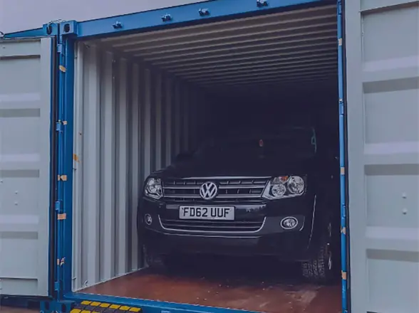 Shipping Container for Car Storage