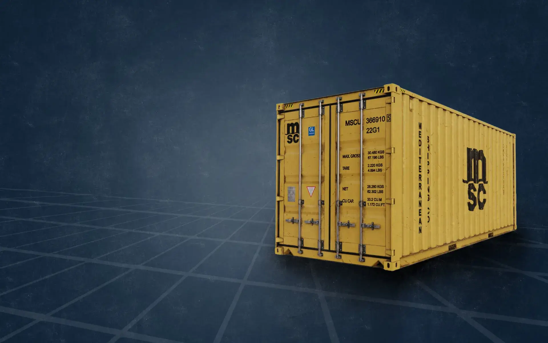 Background Shipping Conex