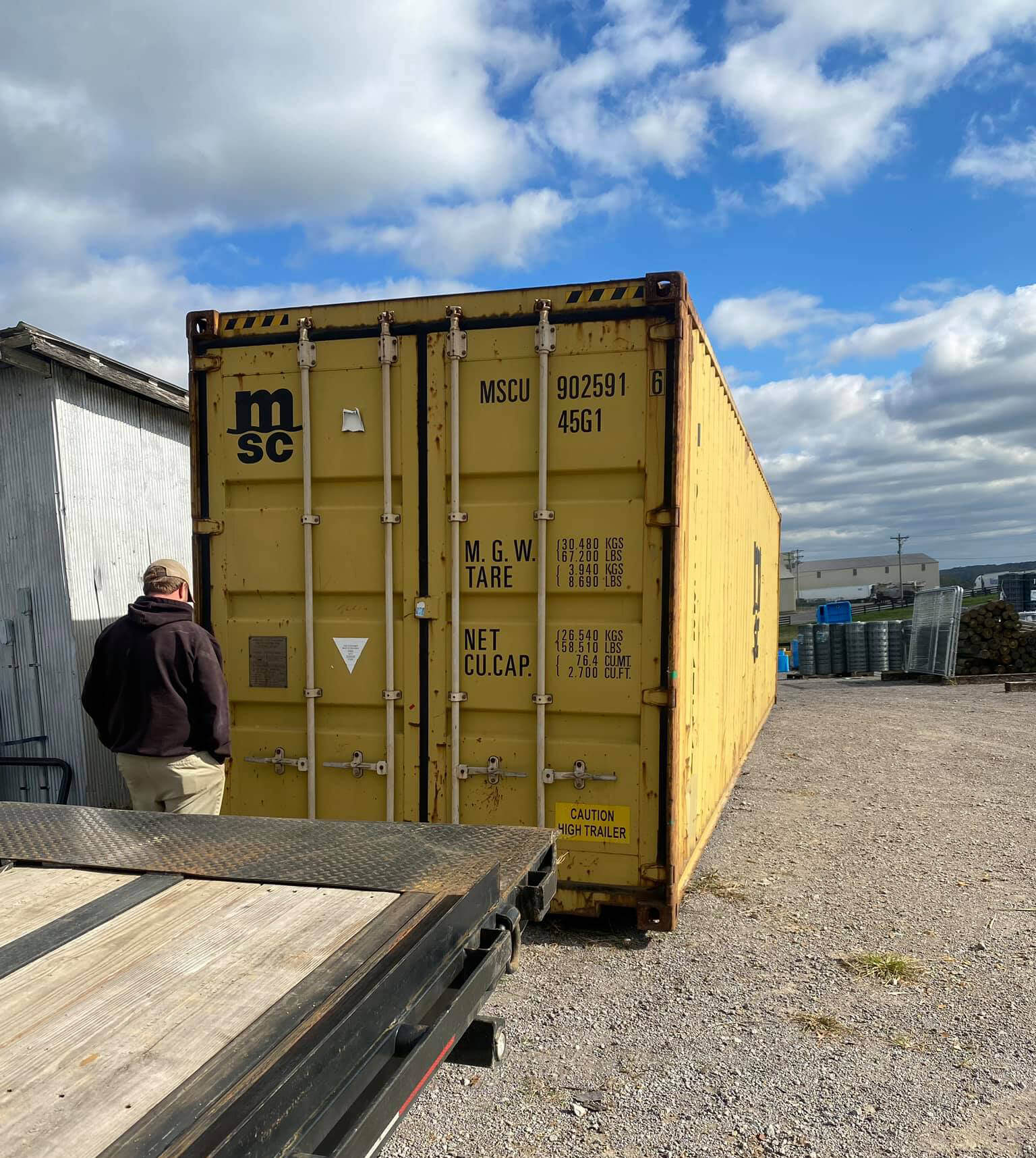 Shipping Containers for Sale 40ft High Cube Used WWT
